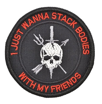 military and police store: military and police store: morale patch: stack bodies