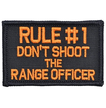 military and police store: military and police store: morale patch: don't shoot range officer