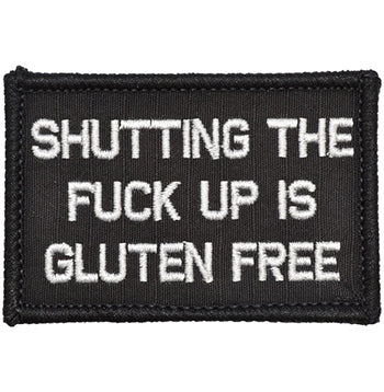 military and police store: military and police store: morale patch: gluten free