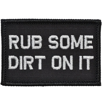 military and police store: military and police store: morale patch: rub dirt on it