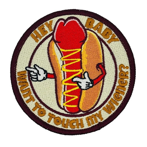 military and police store: military and police store: morale patch: touch my weiner