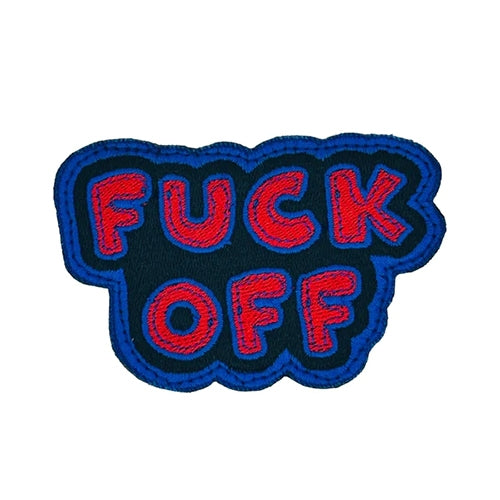 military and police store: military and police store: morale patch: fuck off
