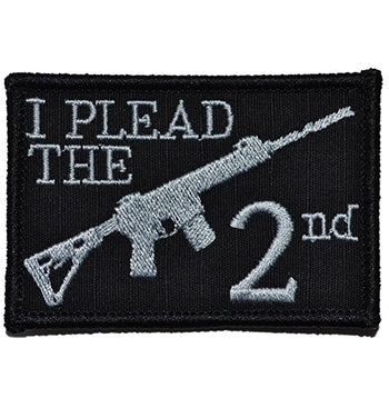 military and police store: military and police store: morale patch: i pleade the 2nd