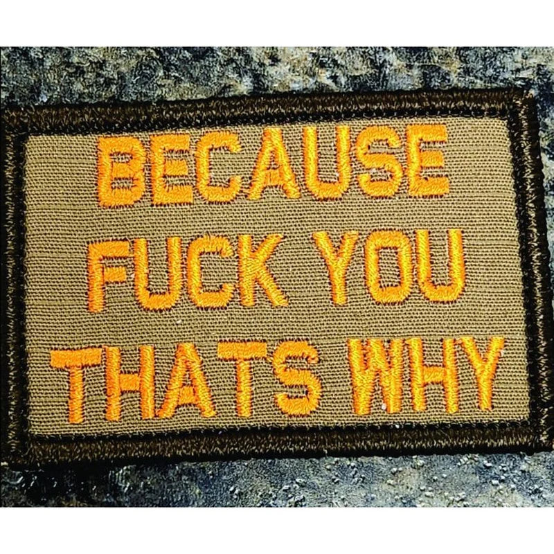 Morale Patch: That's Why