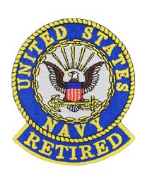 Military Patch: USN Retired