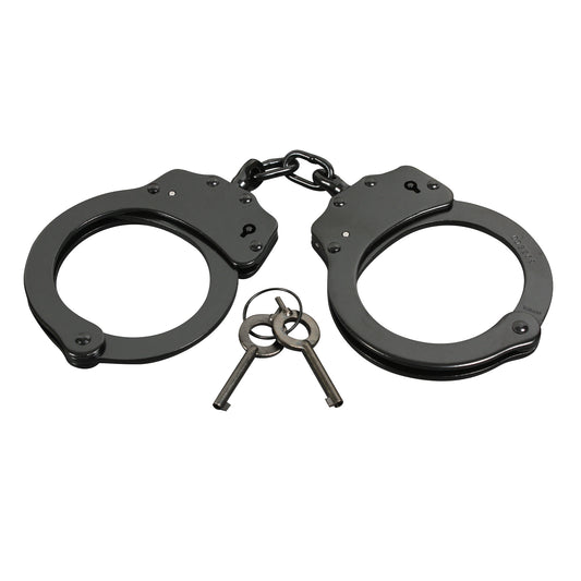 Cuffs: Professional Detective Handcuffs-Black