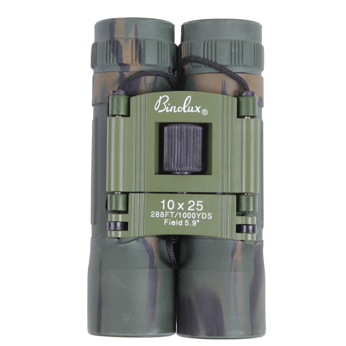 Binoculars: 10 x 25MM-Woodland Camo