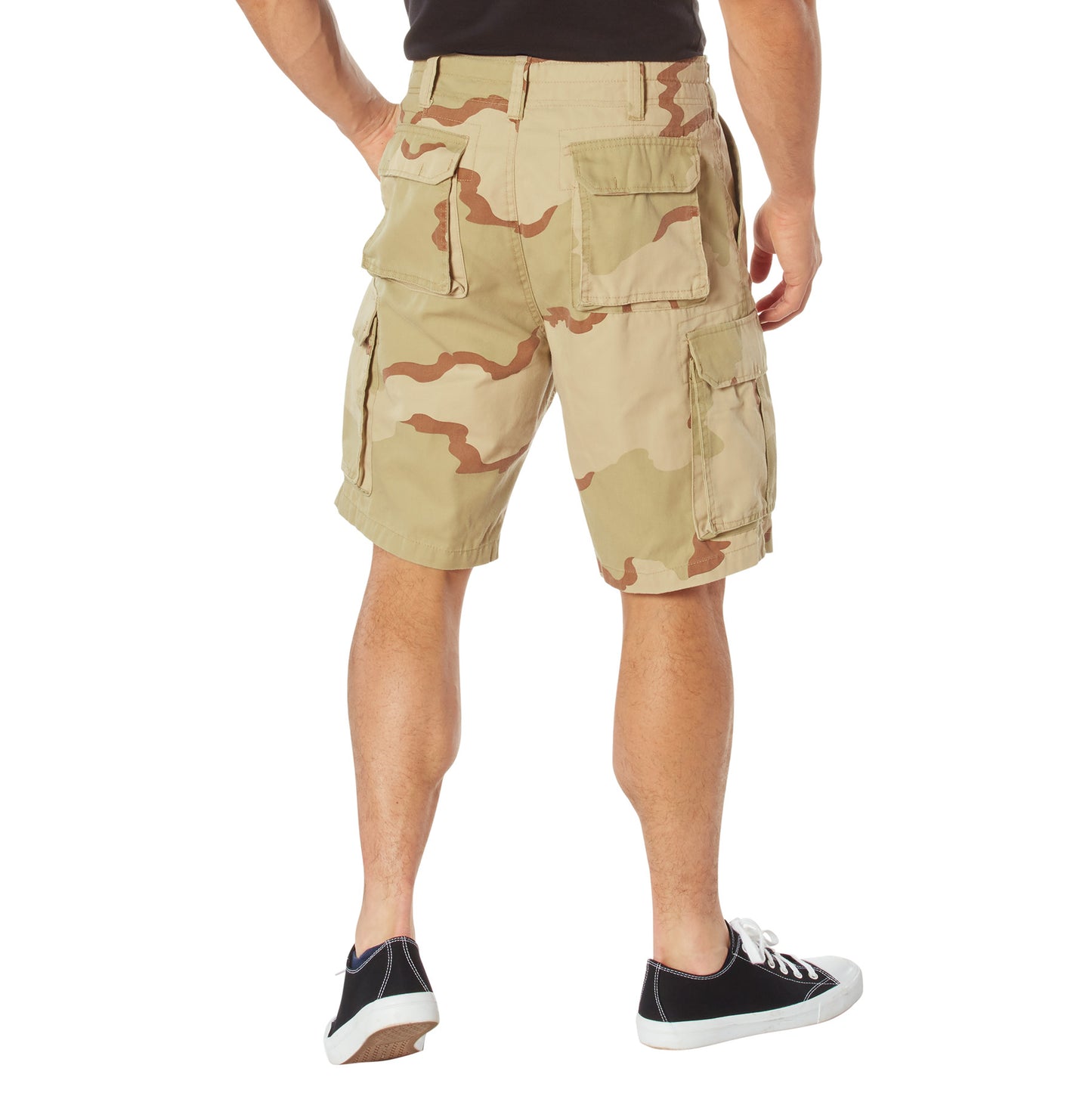 Military Shorts: Vintage Paratrooper 3-Color Desert