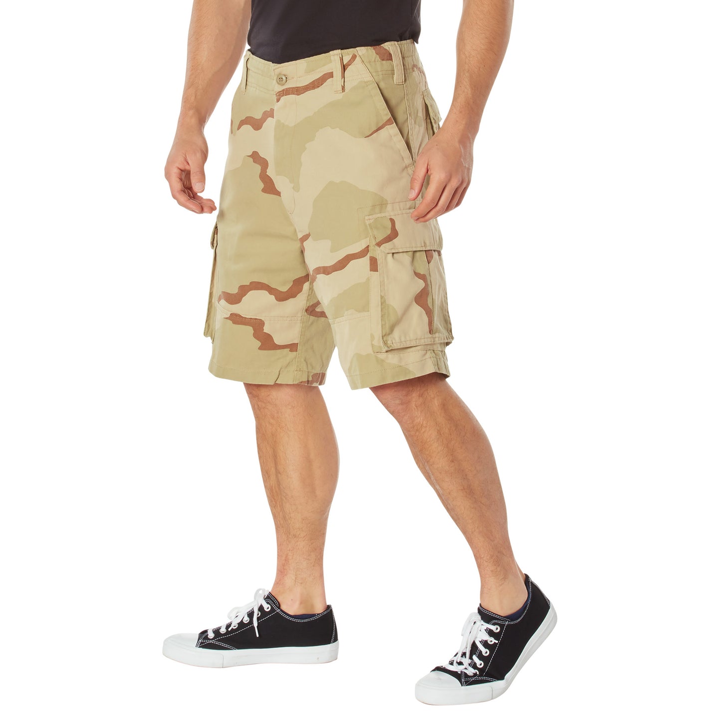Military Shorts: Vintage Paratrooper 3-Color Desert