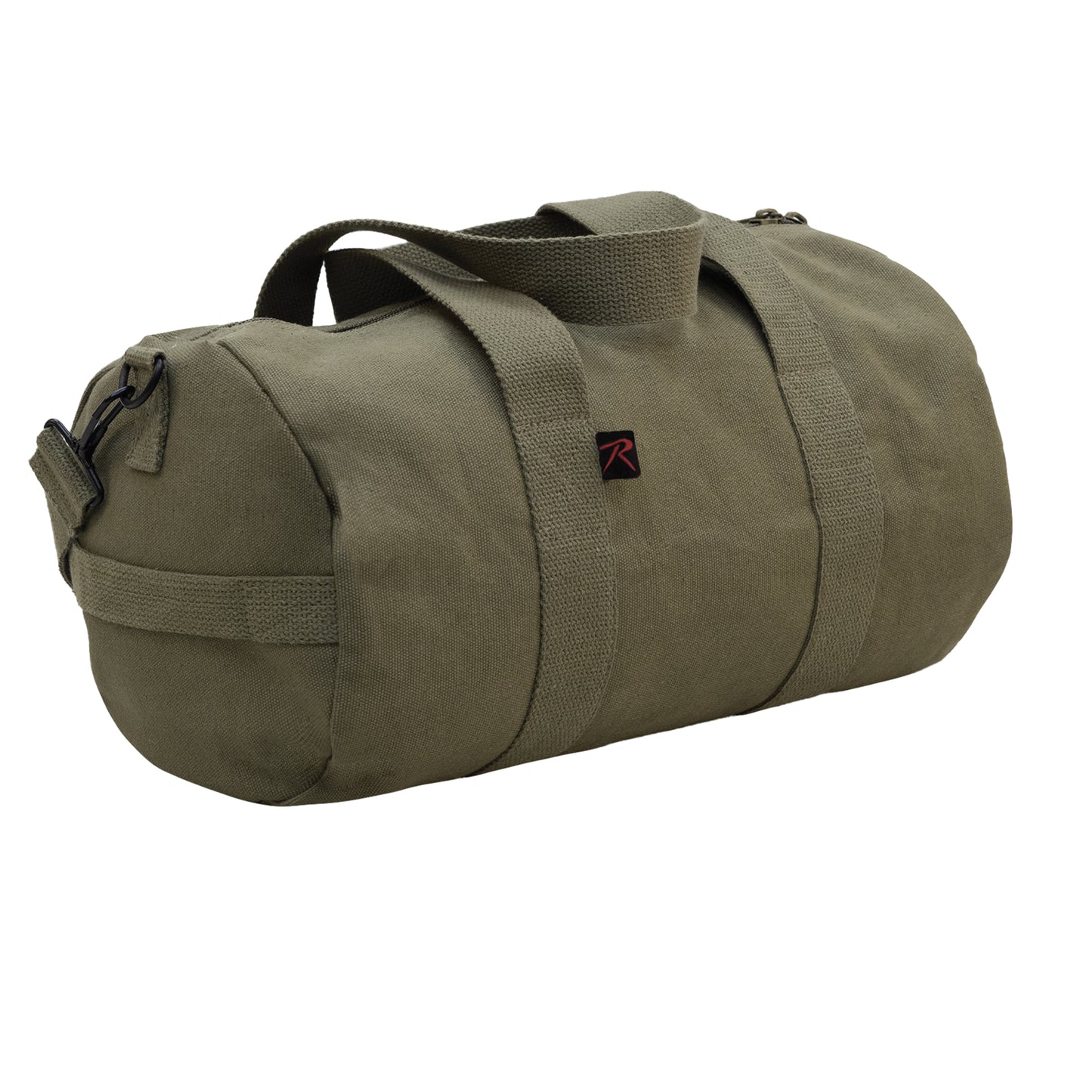 Canvas Shoulder Bag: Olive Drab