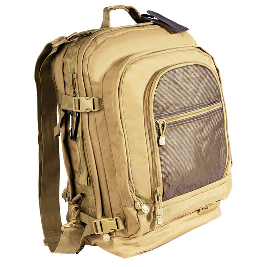 Move Out Tactical Travel Backpack: Coyote Brown