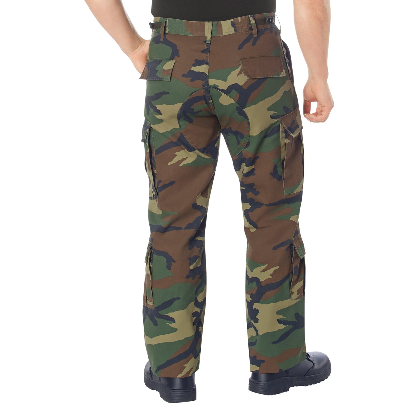 Vintage Paratrooper Fatigues: Woodland Camo