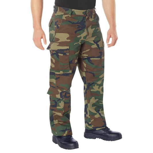 Vintage Paratrooper Fatigues: Woodland Camo