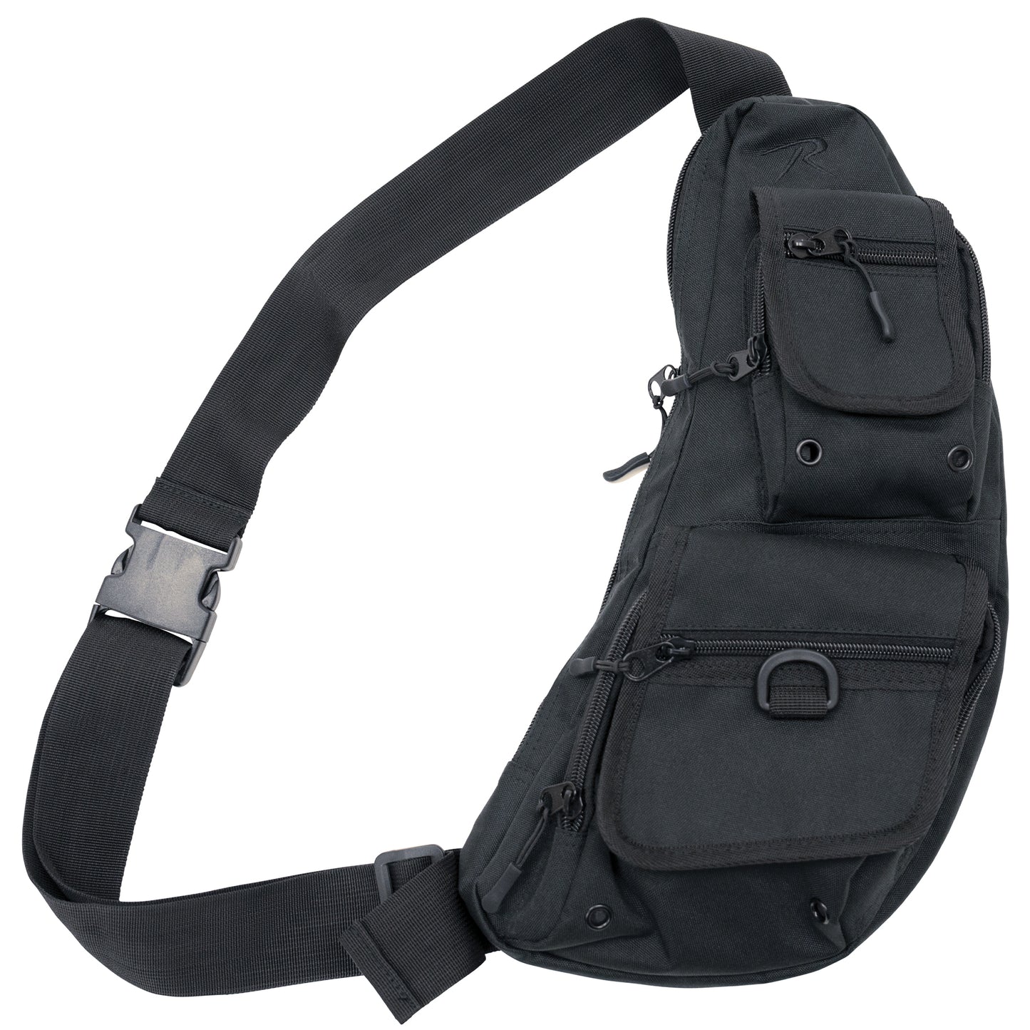 Crossbody Tactical Bag: Black