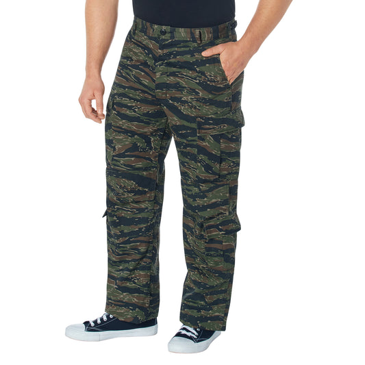 Vintage Paratrooper Fatigues: Tiger Stripe
