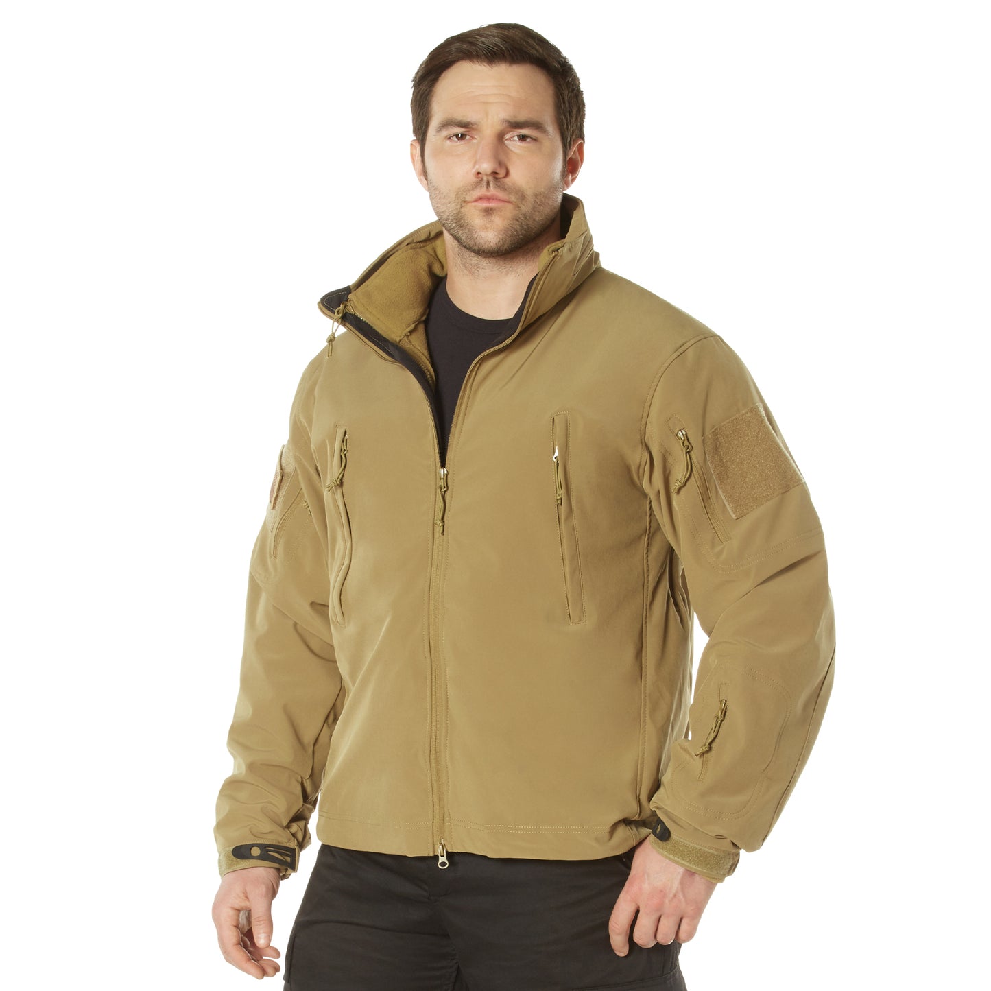 3-in-1 Special OPS Soft Shell Jacket: Coyote Brown