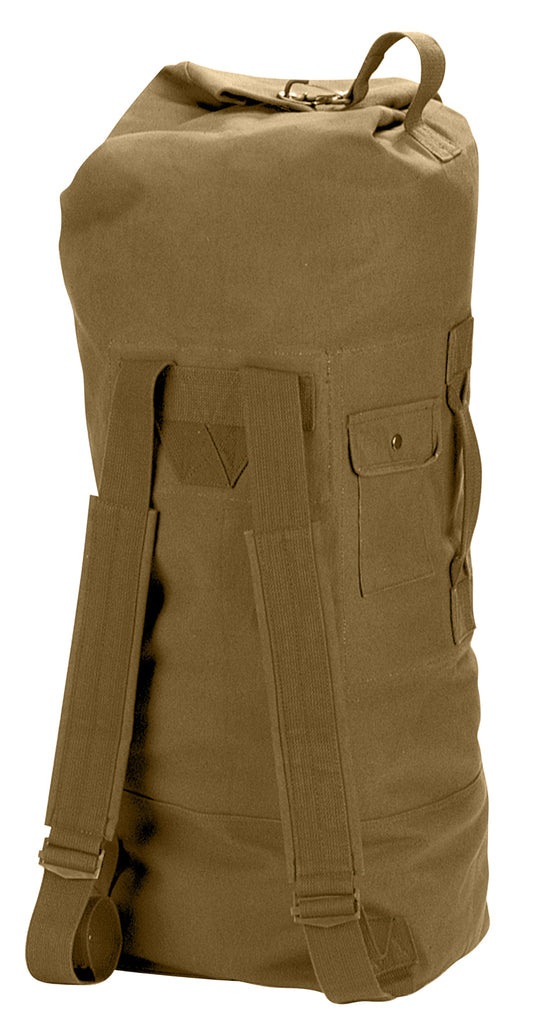 G.I. Style Canvass Double Strap: Coyote Brown