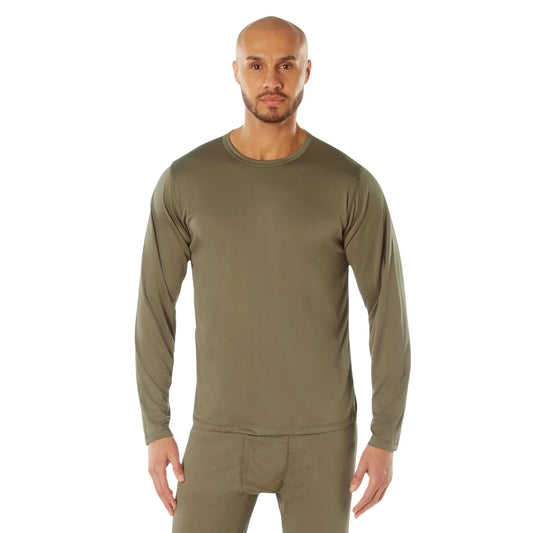 Military E.C.W.C.S. Generation III Underwear Shirt -Coyote Brown