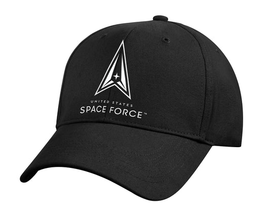 U.S. Space Force Low Profile Cap: Black