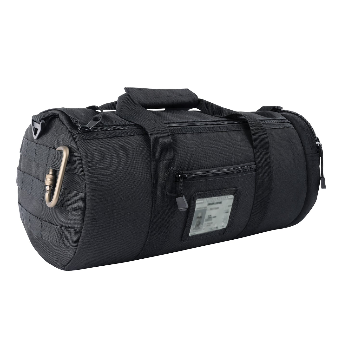 Tactical Traveler Duffle Bag: Black