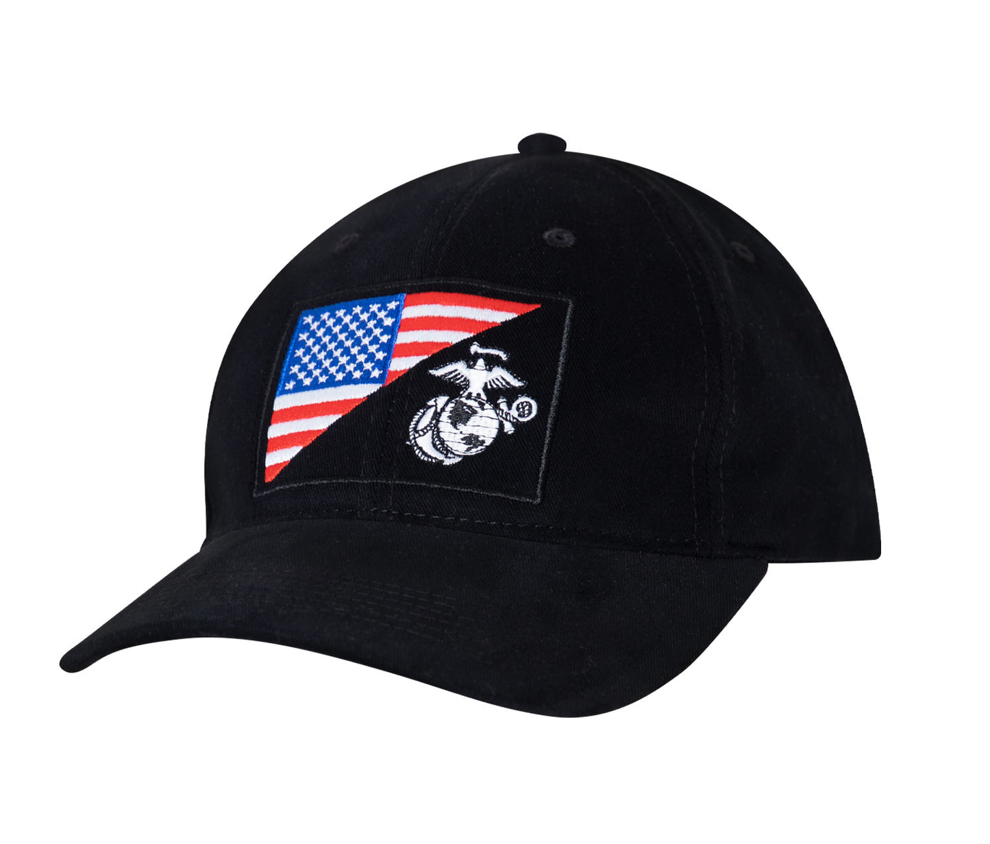 USMC EGA/Flag Cap: Black