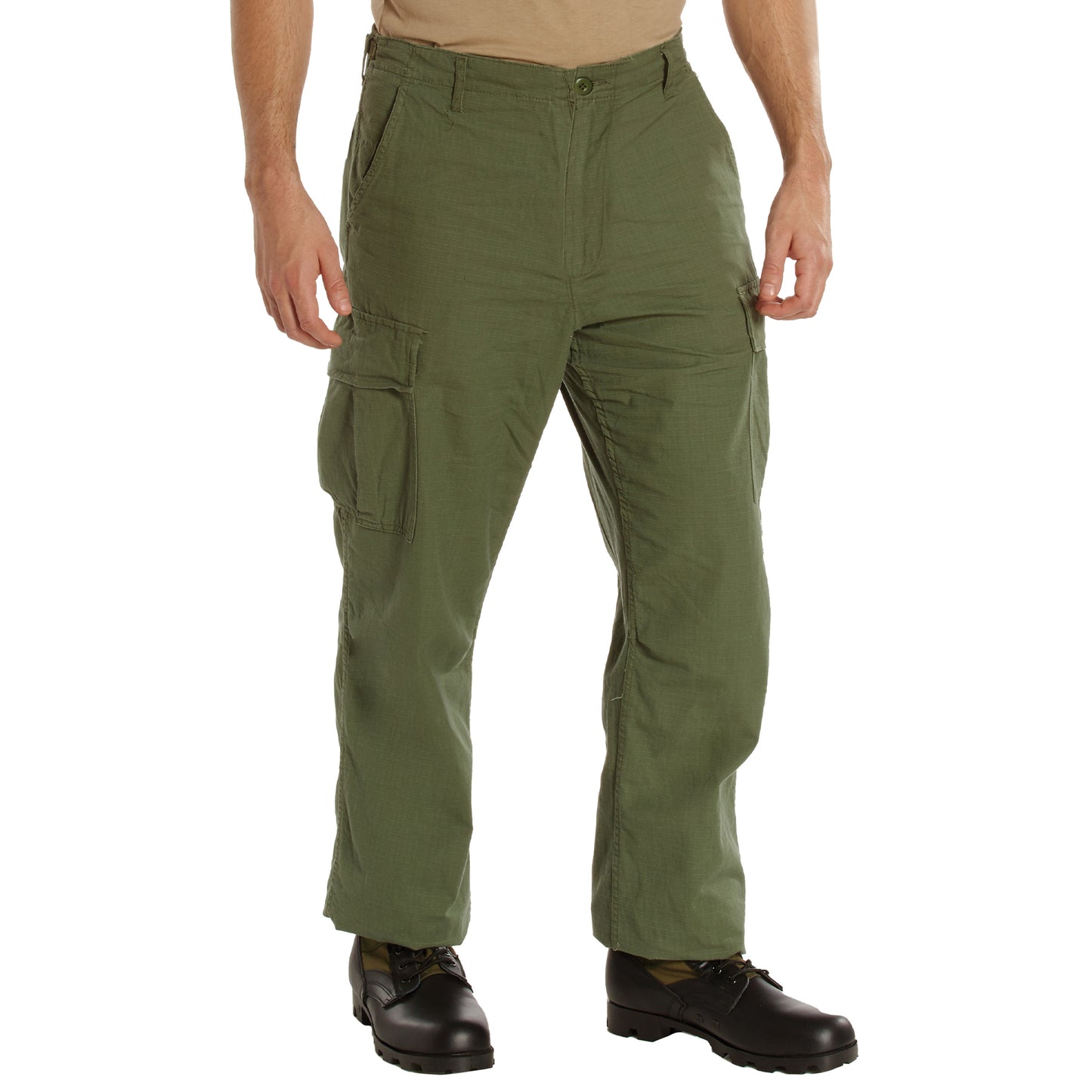 Vintage Vietnam Era Fatigues: Olive Drab