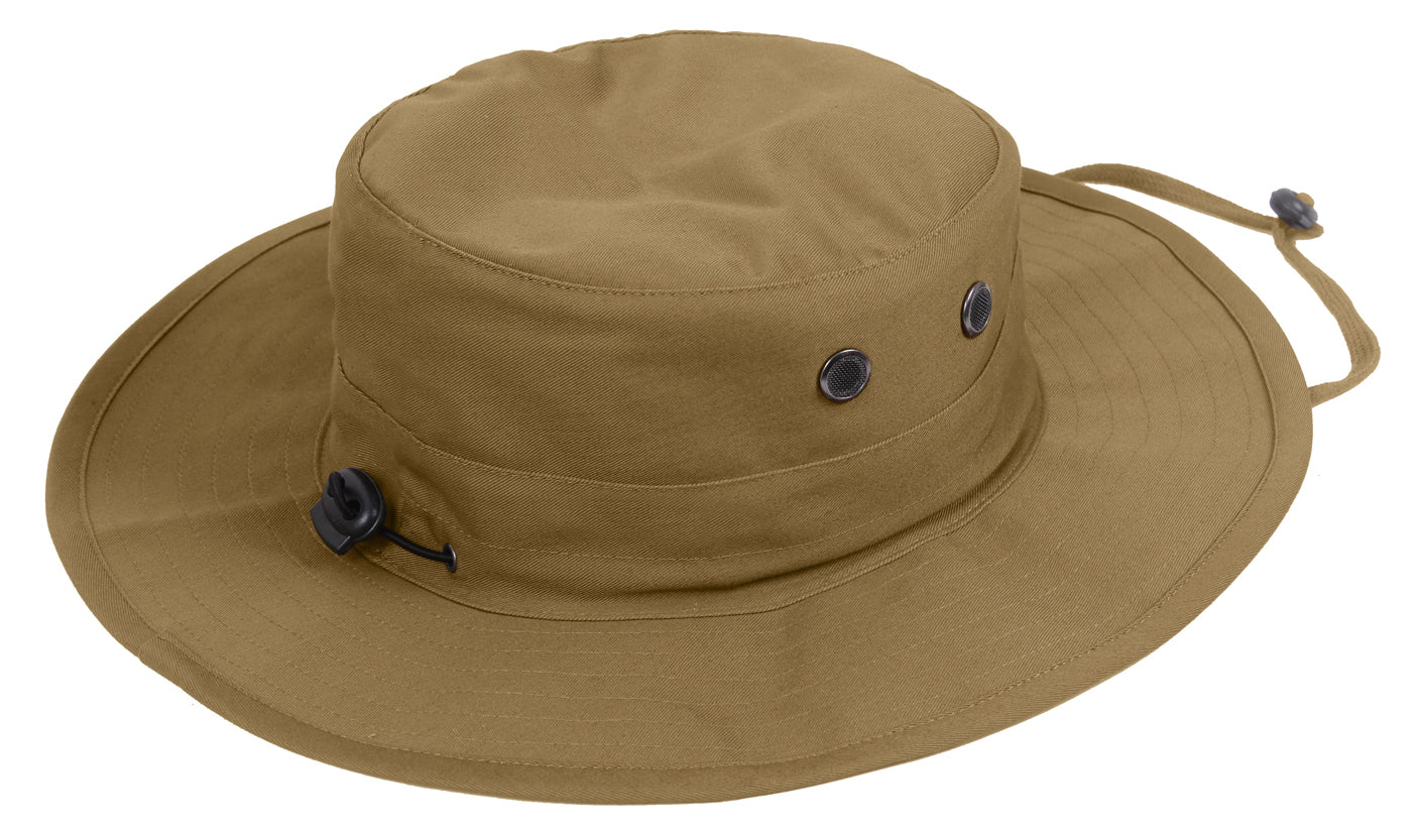Adjustable Boonie Hat: Coyote Brown