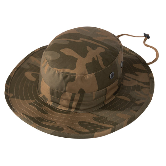 Adjustable Boonie Hat: Coyote Camo