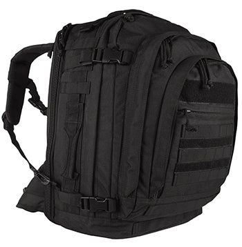 military and police store: military and police store: jumbo modular field pack: black
