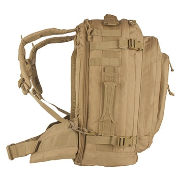 military and police store: military and police store: jumbo modular field pack: coyote brown