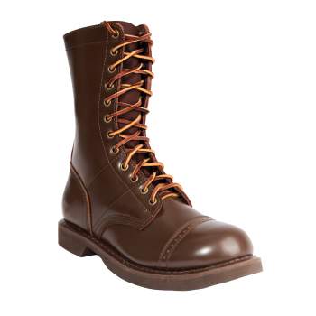 Leather Jump Boot: Brown