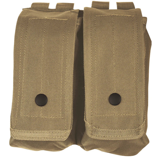 AR-15/AK-47 Dual Mag Pouch: Coyote Brown