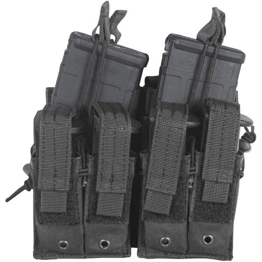 Tactical Quad Stack: Black