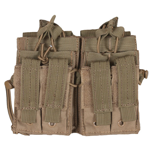 Tactical Quad Stack: Coyote Brown