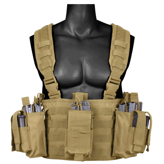Operators Tactical Chest Rig: Coyote Brown