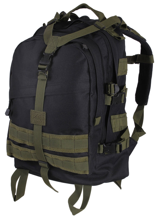 Large Transport Pack: Black/Olive Drab