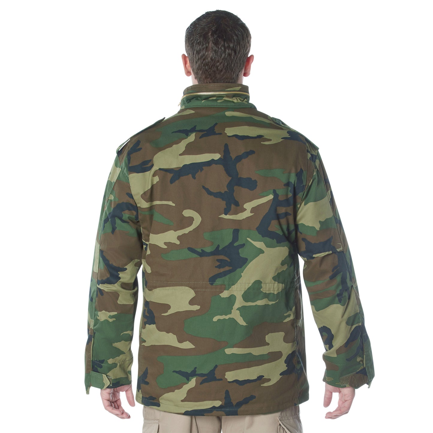 M-65 Field Jacket: Woodlnad Camo