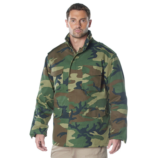 M-65 Field Jacket: Woodlnad Camo