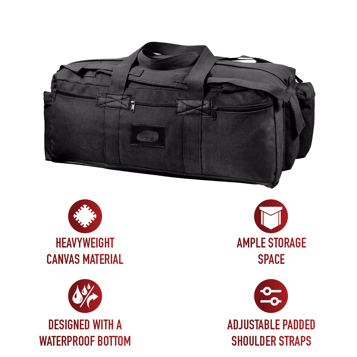 Duffle Bag: Black Tactical
