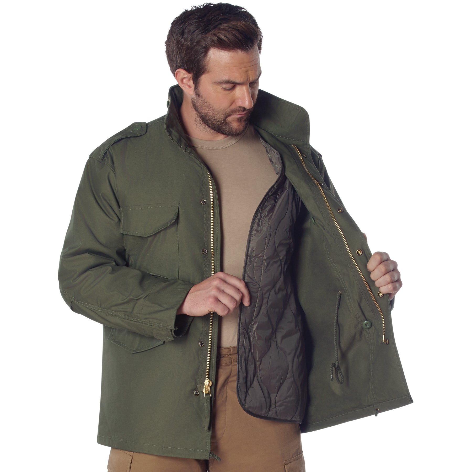 M-65 Field Jacket: Olive Drab - RS8238 Jackets – Military & Police