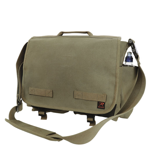 Concealed Caryy Messenger Bag-Olive Drab