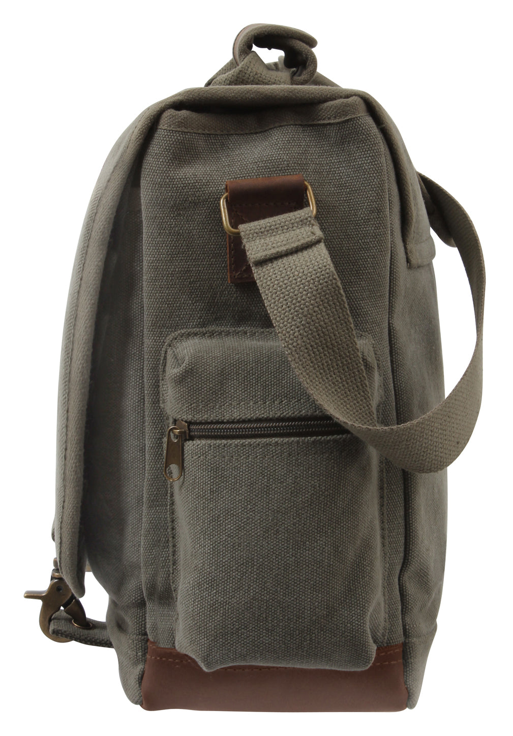 Vintage Pathfinder Laptop Bag: Olive Drab