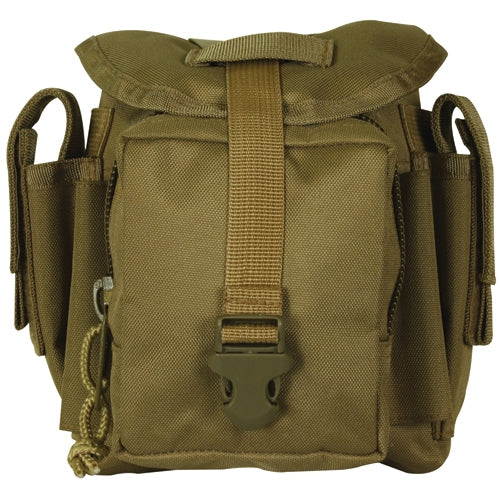 military and police store: military and police store: tactical dump pouch: coyote brown
