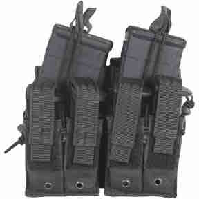 military and police store: military and police store: tactical quad stack: black