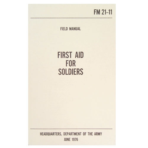 military and police store: military and police store: first aid for soldiers maunal