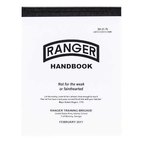 military and police store: military and police store: ranger handbook