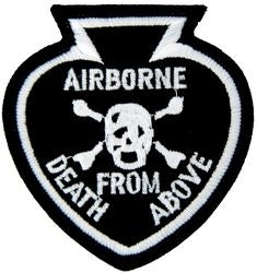 military and police store: military and police store: military patch: airborne death from above