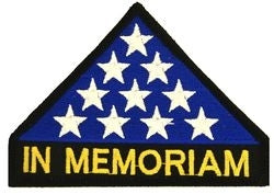 military and police store: military and police store: military patch: in memoriam
