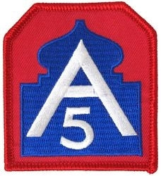 military and police store: military and police store: military patch: 5th army