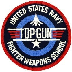 military and police store: military and police store: military patch: top gun